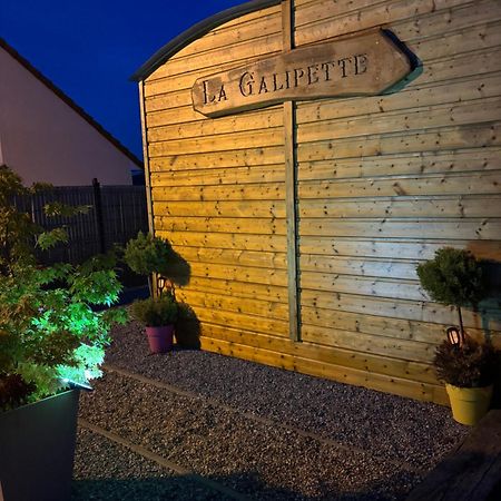 La Galipette, Charmant Chalet En Champagne Fleury-la-Riviere Exterior photo