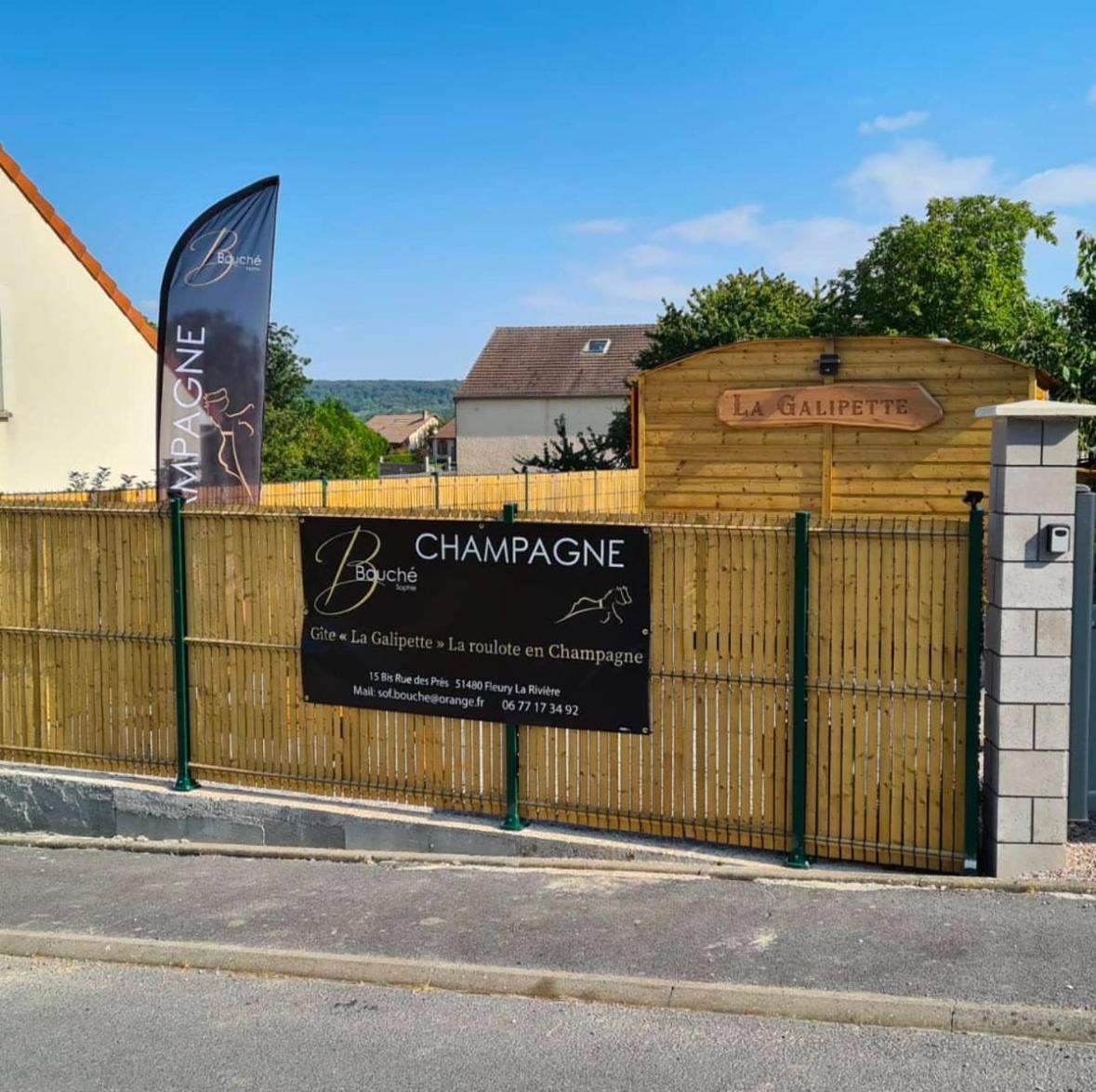La Galipette, Charmant Chalet En Champagne Fleury-la-Riviere Exterior photo